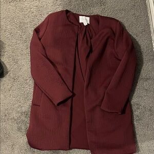 Carolina Belle Burgundy Coat